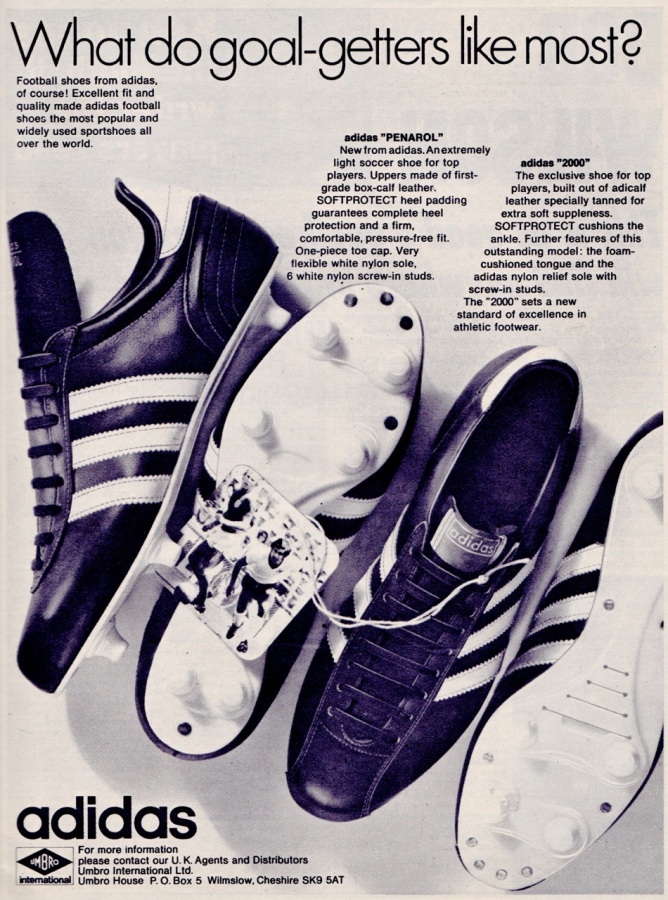 Adidas Boots 1960-71 – Beyond The Last Man