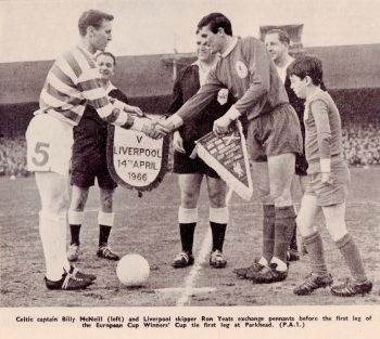 Celtic v Liverpool, 1966