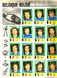 World Cup 1978 FKS Album: Belgium