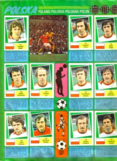 World Cup 1978 FKS Album: Poland