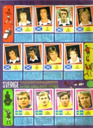 World Cup 1978 FKS Album: Scotland & Sweden