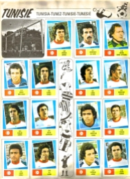World Cup 1978 FKS Album: Tunisia
