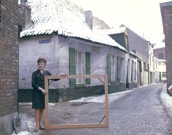 Joke Lamberts wife of Albert Lamberts, Limburg 1962