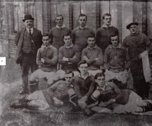 Hearts players in the Footballer Battalion, 1915