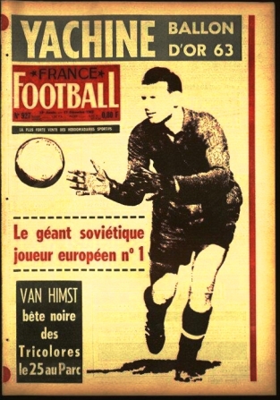 France Football cover 1963, Lev Yashin