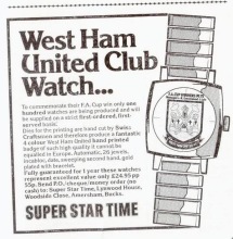 West Ham club watches